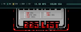 BBSLIST.ANS by beastie, 1994