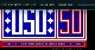 USO_50.ANS by joseph crum, 1992